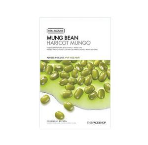 Mặt nạ đậu xanh The Face Shop Real Nature Mask Mung Bean