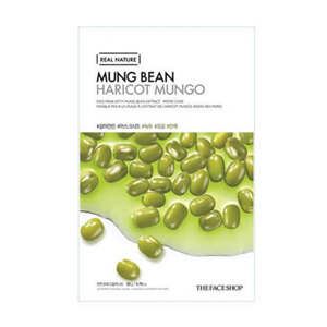 Mặt nạ đậu xanh The Face Shop Real Nature Mask Mung Bean