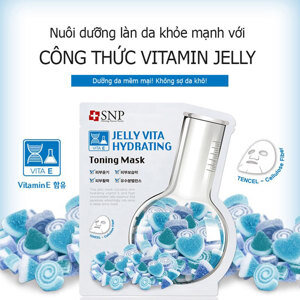 Mặt nạ dưỡng ẩm SNP Jelly vita Hydrating Toning Mask 30g