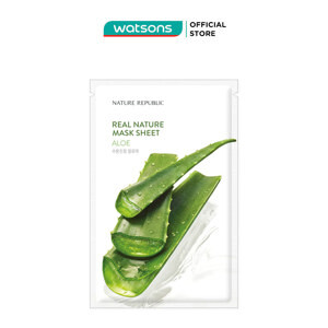 Mặt nạ dưỡng da Real Nature Mask - Nhiều mùi