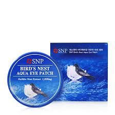 Mặt nạ dưỡng da vùng mắt tinh chất tổ yến SNP Bird's Nest Aqua Eye Patch 60 miếng