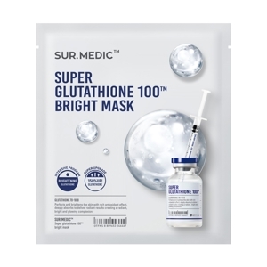 Mặt nạ dưỡng trắng chuyên sâu Sur.Medic Bright Glutathione Mask