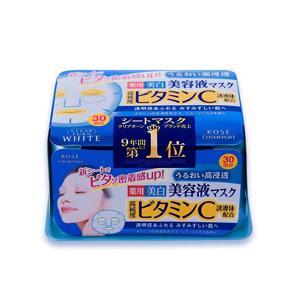 Mặt nạ dưỡng trắng Vitamin C Clear Turn White Kose