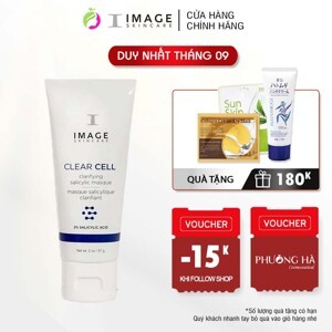 Mặt nạ giảm nhờn, giúp giảm mụn Image Skincare Clear Cell Medicated Acne Masque