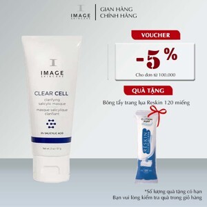 Mặt nạ giảm nhờn, giúp giảm mụn Image Skincare Clear Cell Medicated Acne Masque