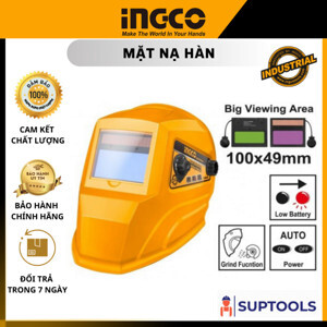 Mặt nạ hàn tự động Ingco AHM006