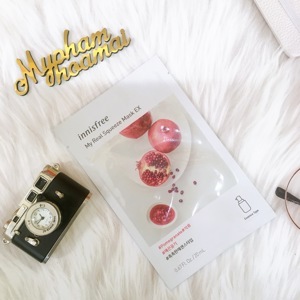 Mặt nạ hột lựu Innisfree It's real squeeze mask Pomegranate