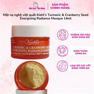 Mặt nạ Kiehl's Turmeric & Cranberry Seed Energizing Radiance Masque 14ml