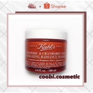 Mặt nạ làm sáng da Kiehls turmeric & cranberry seed energizing