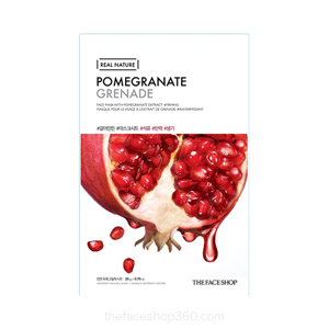 Mặt nạ lựu Real Nature Mask Pomegranate