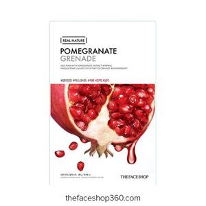 Mặt nạ lựu Real Nature Mask Pomegranate