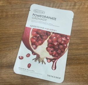 Mặt nạ lựu Real Nature Mask Pomegranate