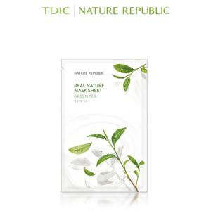 Mặt nạ Nature Republic Real Nature Green Tea Mask Sheet 23ml