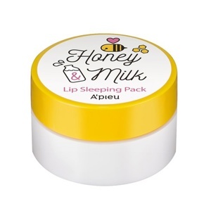 Mặt nạ ngủ cho môi Apieu Honey Milk Lip Sleeping Pack