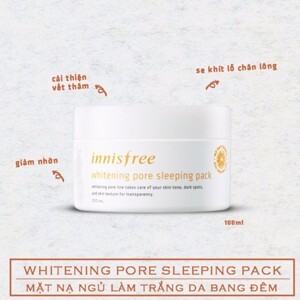 Mặt nạ ngủ Innisfree Whitening Pore Sleeping Pack