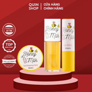 Mặt nạ ngủ môi A'Pieu Honey & Milk Lip Sleeping Pack