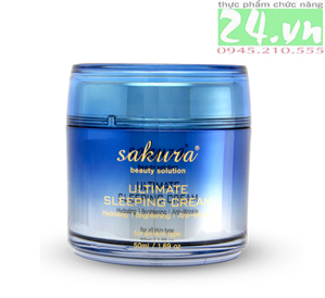 Mặt nạ ngủ Sakura Ultimate Sleeping Cream