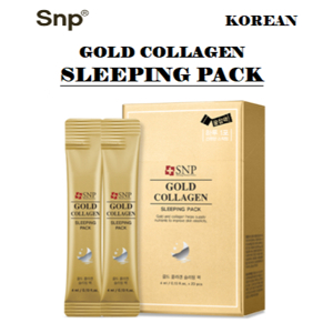 Mặt nạ ngủ SNP Gold Collagen Sleeping Pack 100g