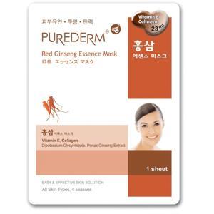 Mặt nạ nhân sâm Purederm Skin Recovery Red Ginseng 15ml