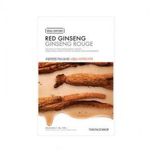 Mặt nạ nhân sâm Real Nature Mask Red Ginseng