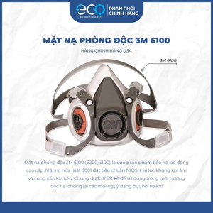 Mặt nạ phòng độc 3M 6100