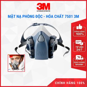Mặt nạ phòng độc 3M 7501