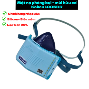 Mặt nạ phòng độc, chống bụi Koken 1005RR