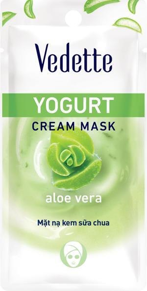 Mặt nạ sữa chua kiwi Vedette Kiwi Yoghurt Mask Sheet