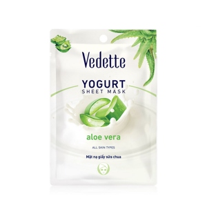 Mặt nạ sữa chua nha đam Vedette Aloe Vera Yoghurt 25g