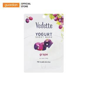 Mặt Nạ Sữa Chua Nho Dạng Hủ Vedette Grape - 145ml