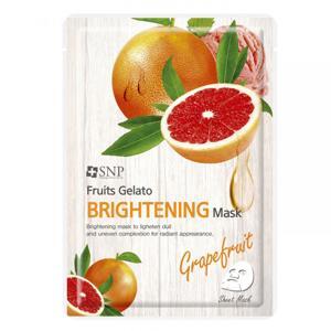 Mặt nạ tinh chất bưởi đông lạnh SNP Fruits Gelato Brightening Mask 25ml