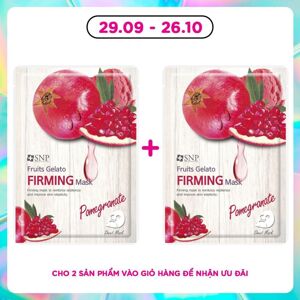 Mặt nạ tinh chất lựu xay đông lạnh SNP Fruits Gelato Firming Mask 25ml