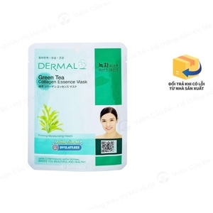 Mặt nạ trà xanh Dermal Green Tea Collagen Essence Mask