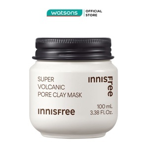 Mặt nạ trị mụn đầu đen Innisfree Super Volcanic Pore Clay 100ml