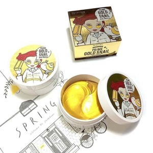 Mặt nạ trị thâm vùng mắt Dewy tree Prime Gold Snail Eye Patch