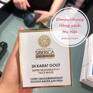Mặt nạ vàng nguyên chất 24k Natura Siberica