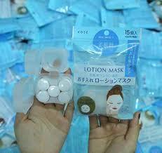 Mặt nạ viên nén Kose Lotion Mask 15 viên