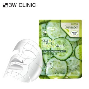 Mặt nạn dưa leo Dưa Leo 3W Clinic Cucumber Soothing Gel