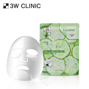 Mặt nạn dưa leo Dưa Leo 3W Clinic Cucumber Soothing Gel