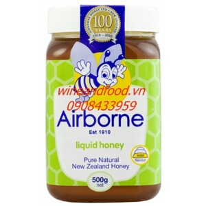 Mật ong Airborne Liquid Honey - hộp 500g