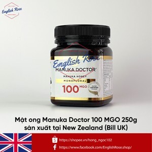 Mật ong Barnes Naturals Australian Manuka Honey 500g MGO 100+