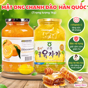 Mật ong chanh Hàn Quốc loại 1kg