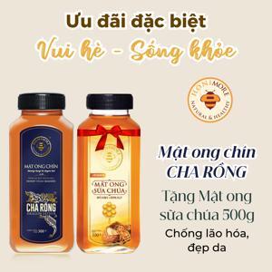 Mật ong chín Honimore Cha Rồng chai 500g