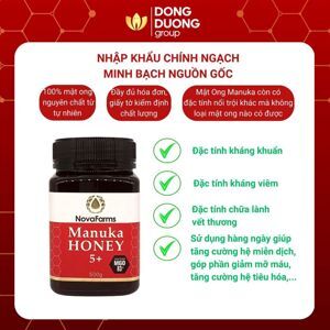 Mật ong Comvita Manuka Honey UMF 5+ - hộp 500g