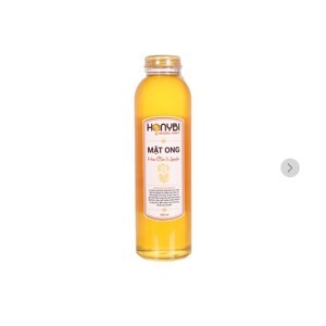 Mật ong hoa cao nguyên Honybi chai 500ml