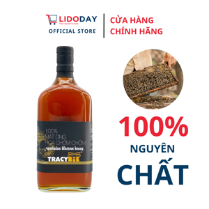 Mật ong hoa chôm chôm TracyBee chai 600ml