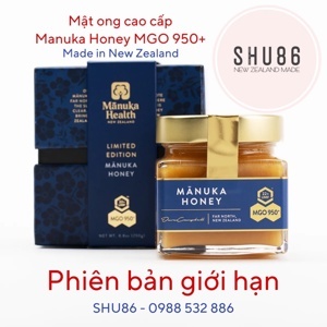 Mật ong Manuka New Zealand 950+ lọ 250g