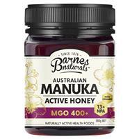 Mật ong Manuka Úc Barnes Naturals Australian Manuka Honey 500g MGO 400+