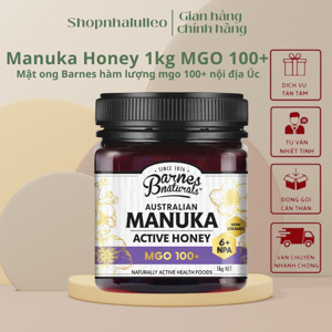 Mật ong Manuka Úc Barnes Naturals Australian Manuka Honey 1kg MGO 100+