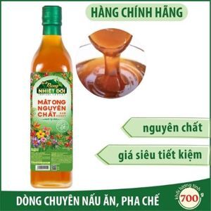 Mật ong nguyên chất Rừng Nhiệt Đới chai 700g